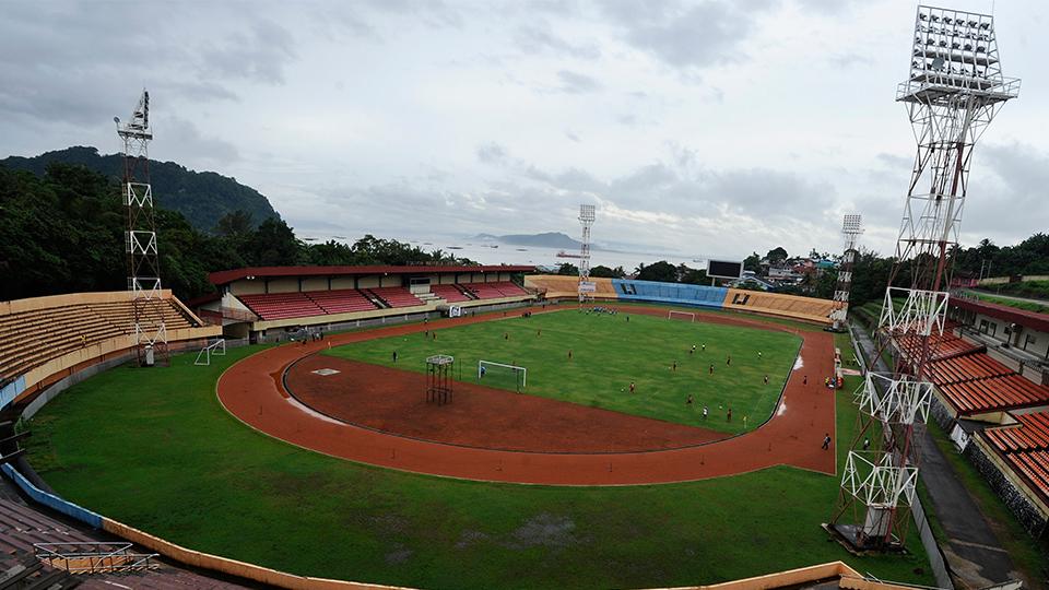 Indosport - Stadion Mandala, Jayapura, Papua.